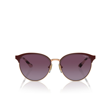 Vogue VO4303S Sunglasses 51708H top bordeaux / rose gold - front view