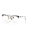 Lunettes de vue Vogue VO4304 352 top black / pale gold - Vignette du produit 2/4