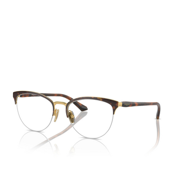 Vogue VO4304 Eyeglasses 5078 top havana / gold - three-quarters view