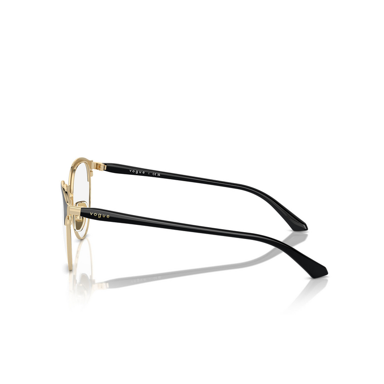 Gafas graduadas Vogue VO4305 352 top black / pale gold - 3/4