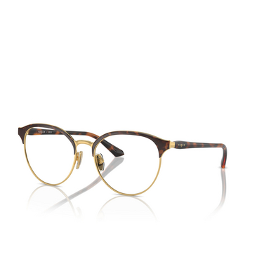 Vogue VO4305 Eyeglasses 5078 top havana / gold - three-quarters view
