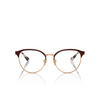 Vogue VO4305 Eyeglasses 5170 top bordeaux / rose gold - product thumbnail 1/4