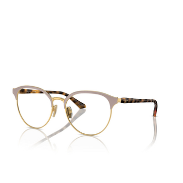 Vogue VO4305 Eyeglasses 5198 top antique rose / gold - three-quarters view