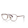 Gafas graduadas Vogue VO4306 5074 copper / top bordeaux - Miniatura del producto 2/4