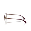 Gafas graduadas Vogue VO4306 5074 copper / top bordeaux - Miniatura del producto 3/4