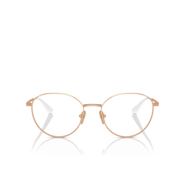 Vogue VO4306 Eyeglasses 5152 rose gold / top white - front view