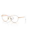 Vogue VO4306 Eyeglasses 5152 rose gold / top white - product thumbnail 2/4