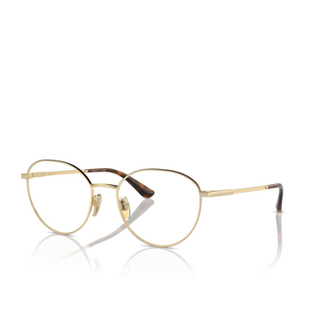 Vogue VO4306 Eyeglasses 848 pale gold / top havana - three-quarters view