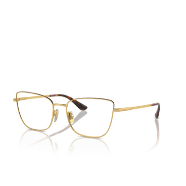 Vogue VO4307 Eyeglasses 280 gold / top havana - three-quarters view