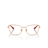 Lunettes de vue Vogue VO4307 5152 rose gold / top red - Vignette du produit 1/4