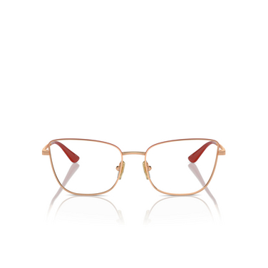 Vogue VO4307 Eyeglasses 5152 rose gold / top red - front view