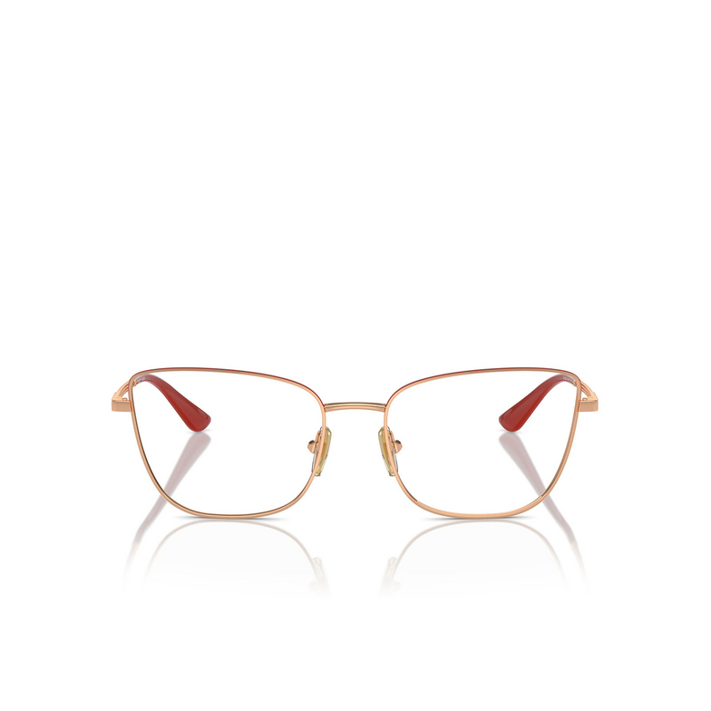 Vogue VO4307 Eyeglasses 5152 rose gold / top red - 1/4