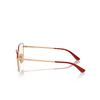 Vogue VO4307 Eyeglasses 5152 rose gold / top red - product thumbnail 3/4