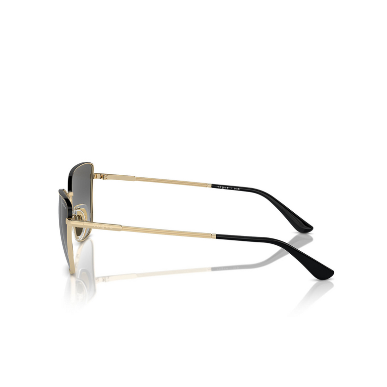 Vogue VO4308S Sunglasses 848/11 pale gold / top black - 3/4