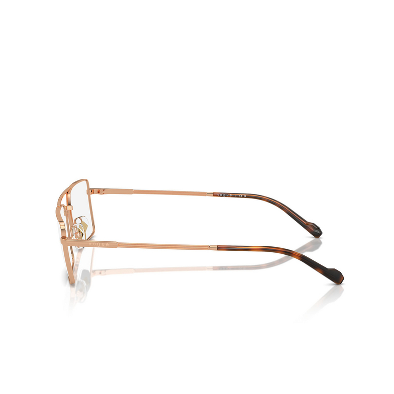 Vogue VO4310 Eyeglasses 5152 rose gold - 3/4