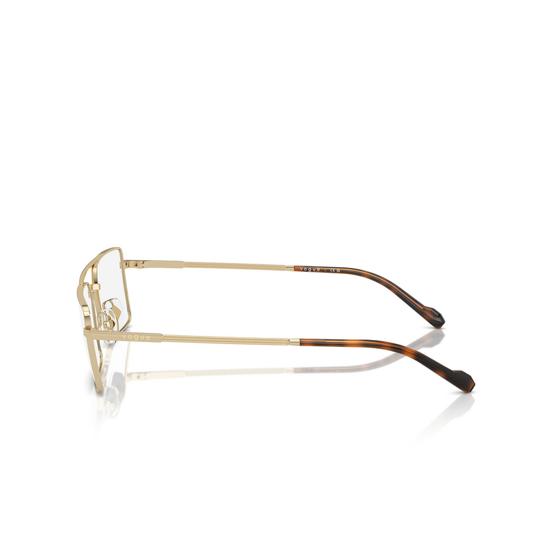 Lunettes de vue Vogue VO4310 848 pale gold - 3/4