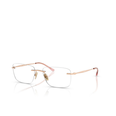 Vogue VO4314I Eyeglasses 5152 rose gold - three-quarters view