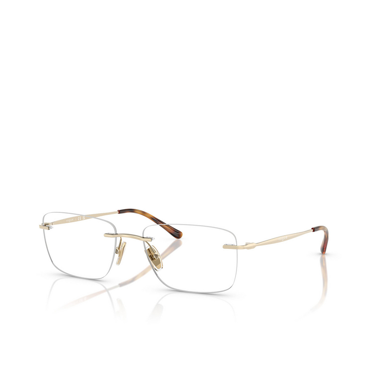 Lunettes de vue Vogue VO4314I 848 pale gold - 2/4