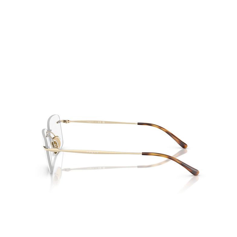 Lunettes de vue Vogue VO4314I 848 pale gold - 3/4