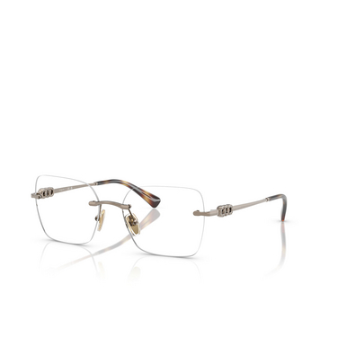 Vogue VO4320B Eyeglasses 5138 light brown - three-quarters view