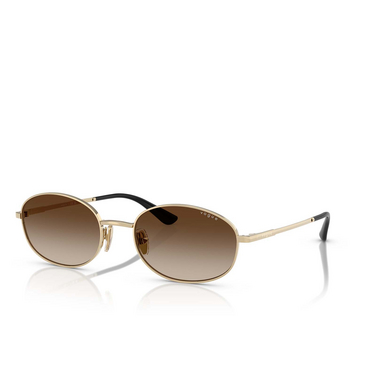 Vogue VO4323S Sunglasses 848/13 pale gold - three-quarters view