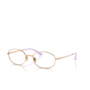 Gafas graduadas Vogue VO4326 5152 rose gold - Vista tres cuartos