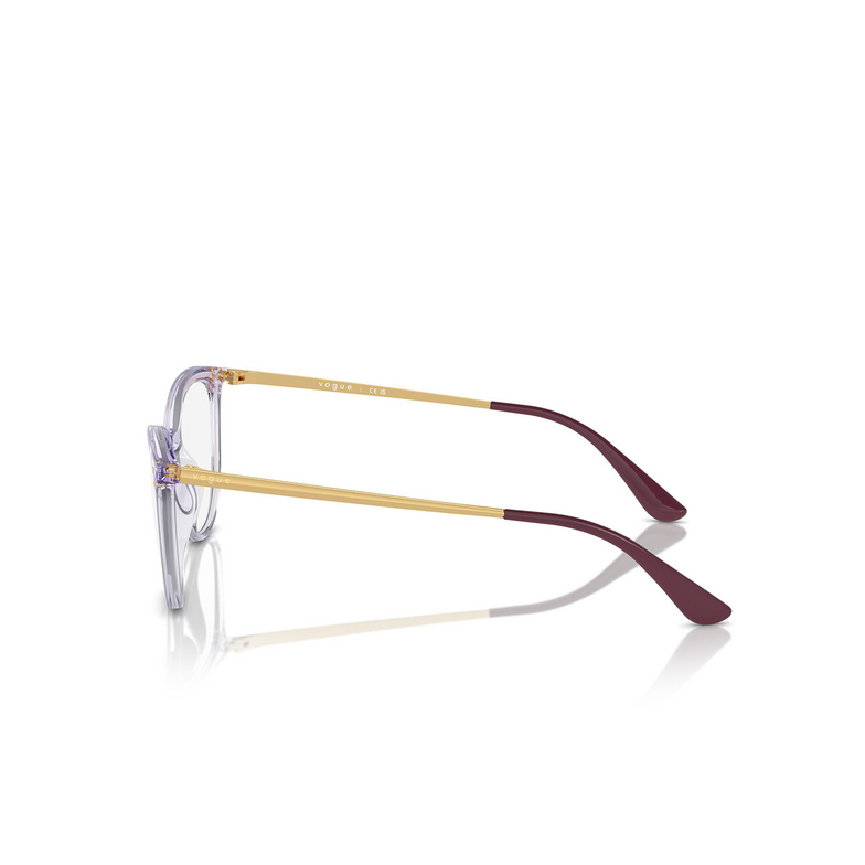 Lunettes de vue Vogue VO5276 2745 transparent violet - 3/4