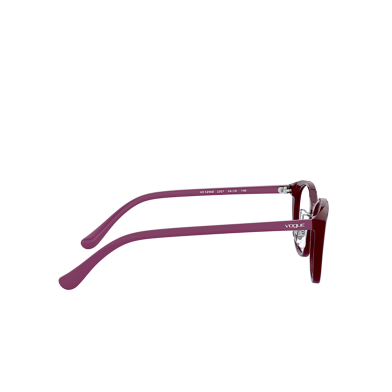 Gafas graduadas Vogue VO5296D 2307 bordeaux - 3/4