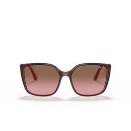 Vogue VO5353S Sunglasses 287314 top red on transparent pink