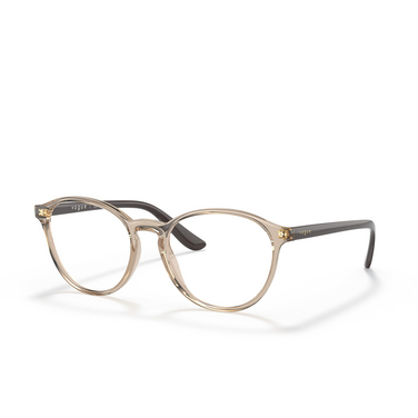 Vogue VO5372 Eyeglasses 2826 brown transparent - three-quarters view