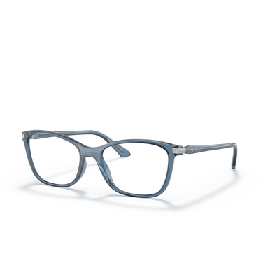 Vogue VO5378 Eyeglasses 2986 transparent blue - three-quarters view