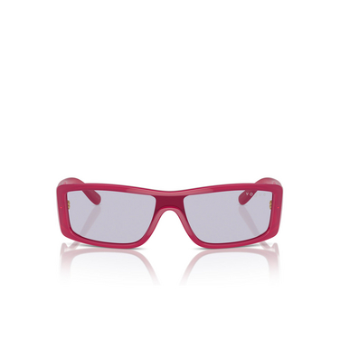 Lunettes de soleil Vogue VO5442SM 23091A opal dark rose - Vue de face