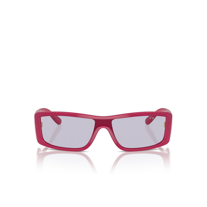 Lunettes de soleil Vogue VO5442SM 23091A opal dark rose - 1/4