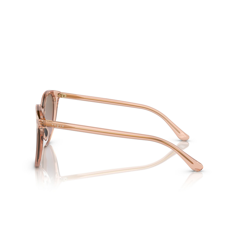 Lunettes de soleil Vogue VO5468SD 295414 transparent peach - 3/4