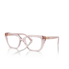 Occhiali da vista Vogue VO5477B 2942 transparent pink - anteprima prodotto 2/4