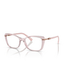 Vogue VO5487B Korrektionsbrillen 2942 transparent pink - Produkt-Miniaturansicht 2/4