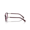 Occhiali da vista Vogue VO5487B 2989 transparent cherry - anteprima prodotto 3/4