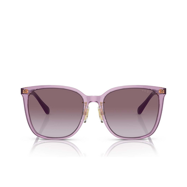 Vogue VO5537SD Sonnenbrillen 29228H transparent violet - Vorderansicht