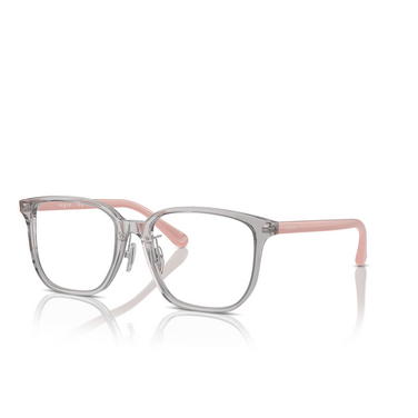Vogue VO5550D Eyeglasses 2820 transparent grey - three-quarters view