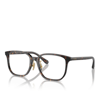 Vogue VO5550D Eyeglasses W656 dark havana - three-quarters view