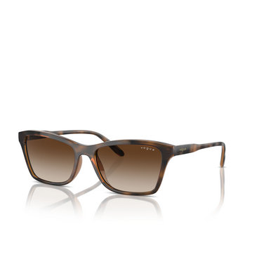 Vogue VO5551S Sunglasses 238613 top havana / light brown - three-quarters view