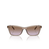 Occhiali da sole Vogue VO5551S 294068 transparent brown - anteprima prodotto 1/4