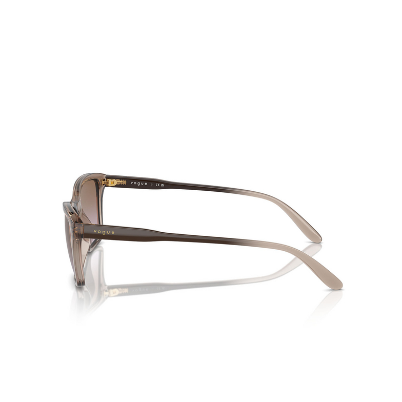 Gafas de sol Vogue VO5551S 294068 transparent brown - 3/4