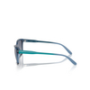 Lunettes de soleil Vogue VO5551S 30854L transparent blue - Vignette du produit 3/4