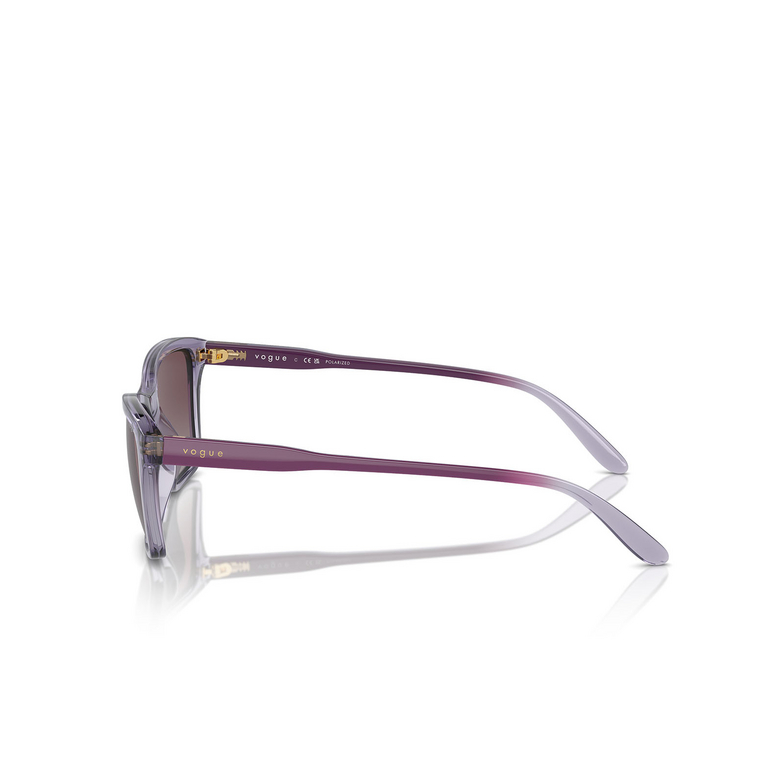 Occhiali da sole Vogue VO5551S 311862 transparent purple - 3/4