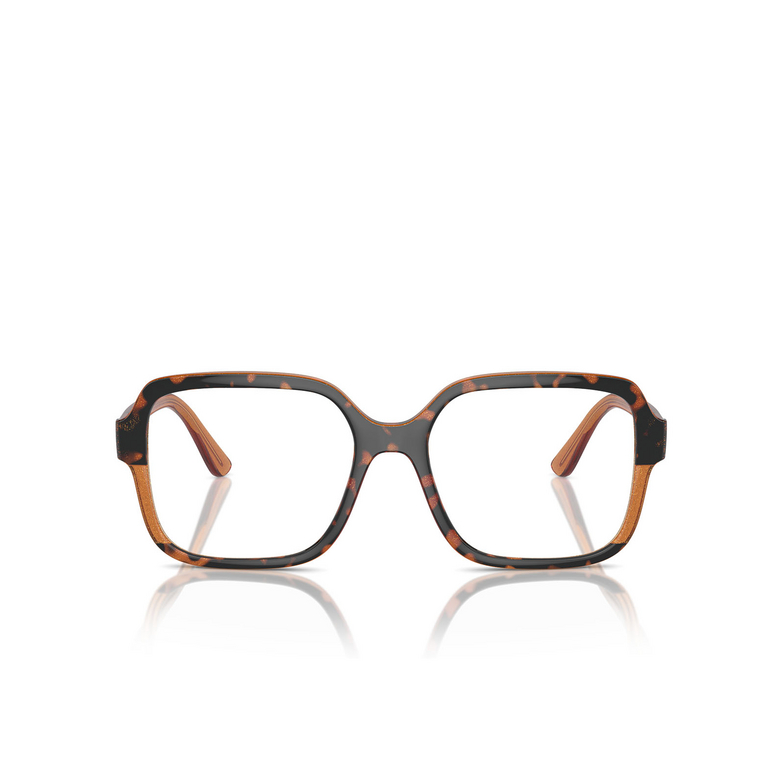 Lunettes de vue Vogue VO5555 3134 havana / transparent brown glitter - 1/4