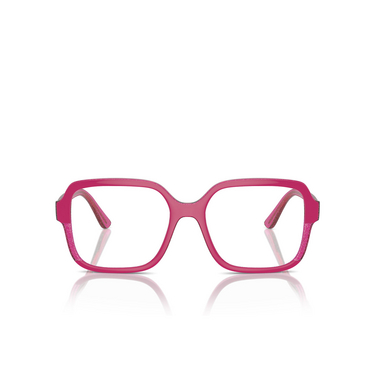 Vogue VO5555 Eyeglasses 3135 cherry / transparent fuchsia glitter - front view