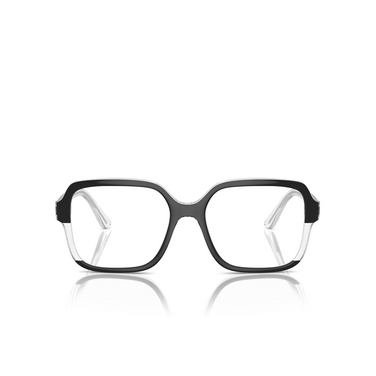 Vogue VO5555 Eyeglasses 3138 black / transparent glitter - front view