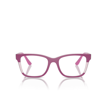 Vogue VO5556 Eyeglasses 3142 fuchsia / transparent pink glitter - front view