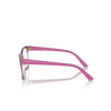 Lunettes de vue Vogue VO5556 3142 fuchsia / transparent pink glitter - Vignette du produit 3/4